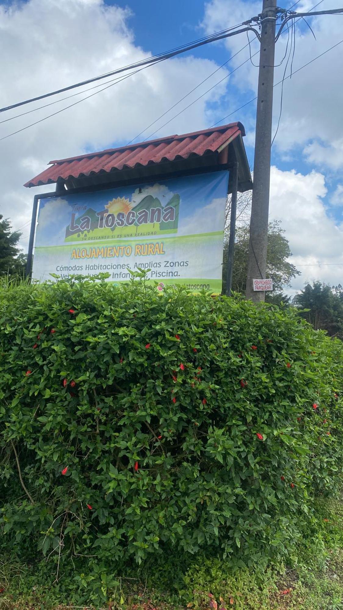 El Manzano  芬卡拉托斯卡纳旅馆酒店 外观 照片