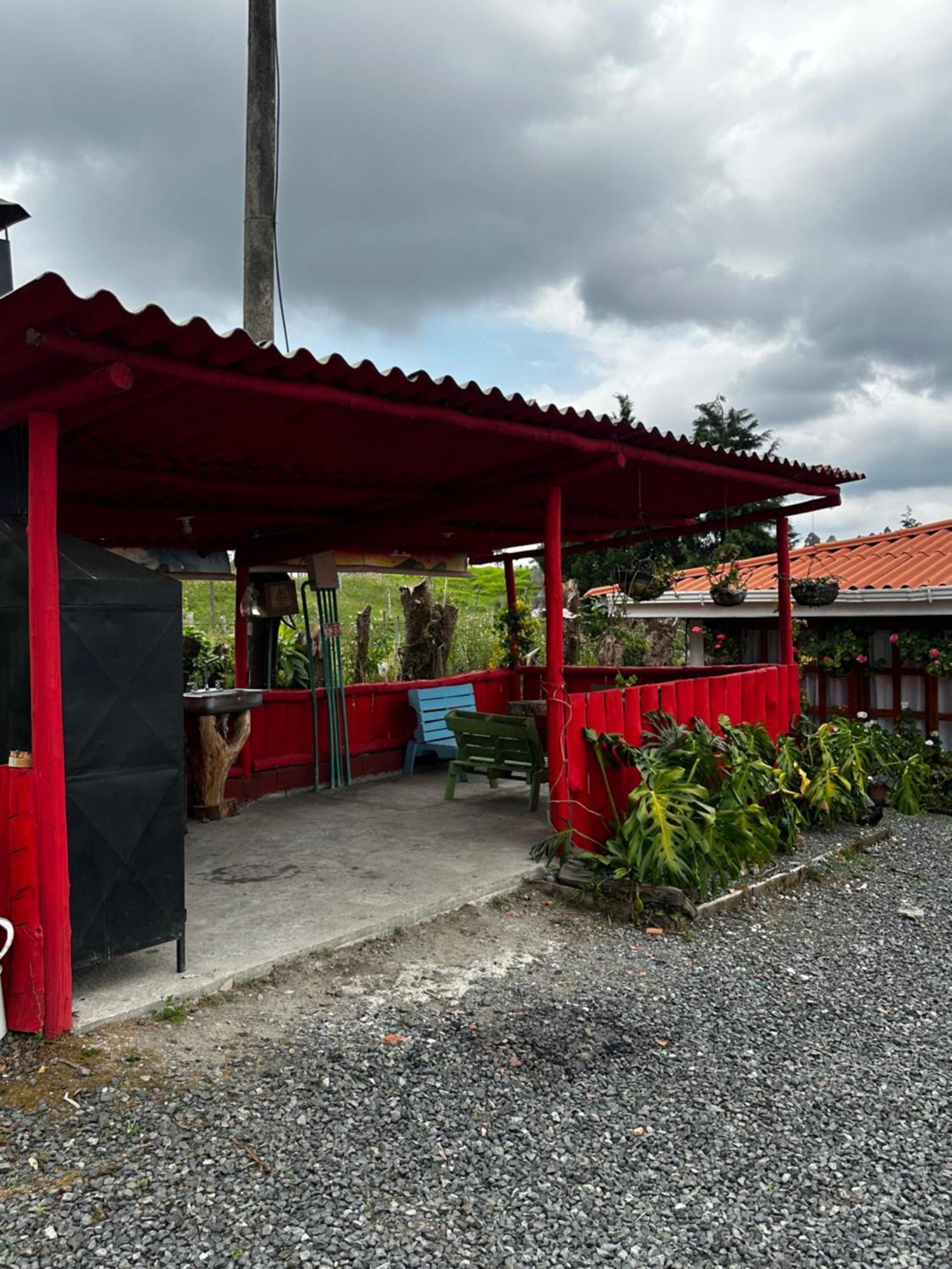El Manzano  芬卡拉托斯卡纳旅馆酒店 外观 照片